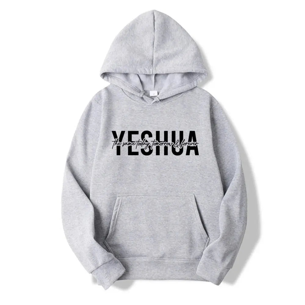 Yeshua Hoodie Christian Hooded Sweatshirt Religious - Plush Fashion Hub