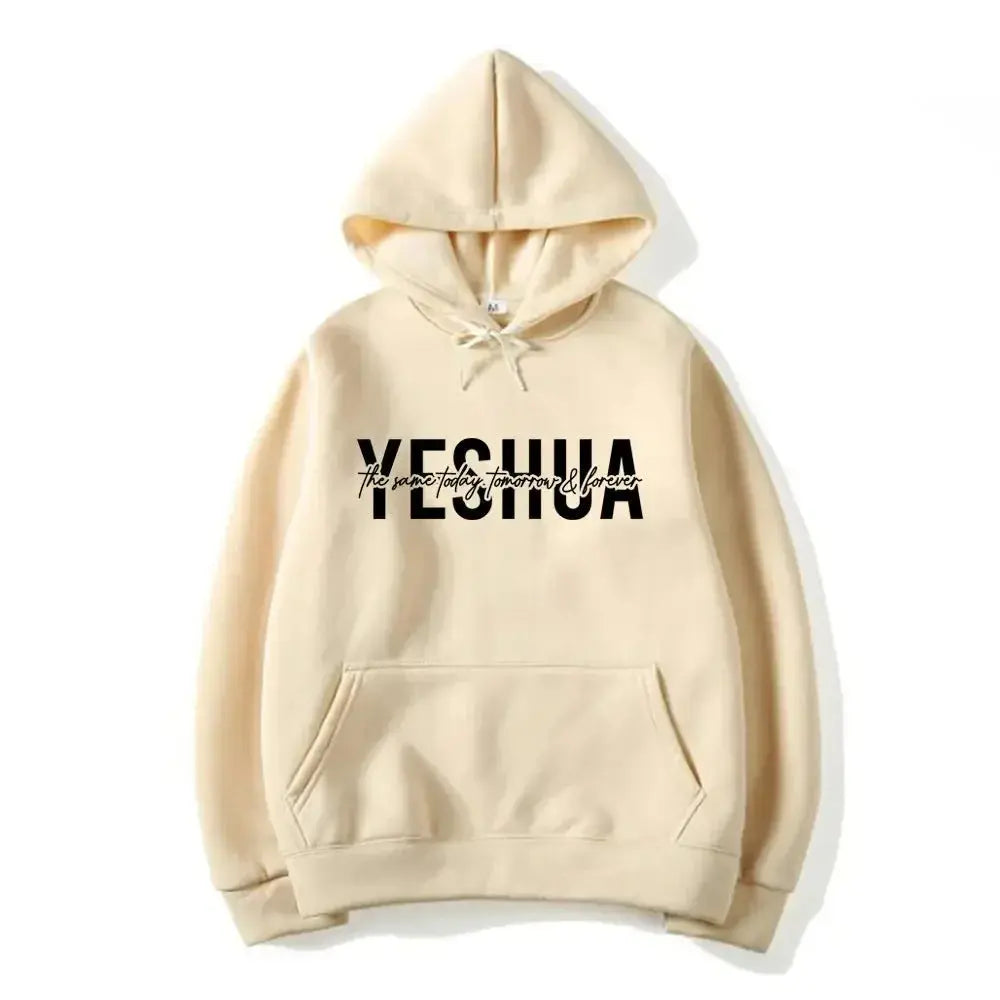 Yeshua Hoodie Christian Hooded Sweatshirt Religious - Plush Fashion Hub