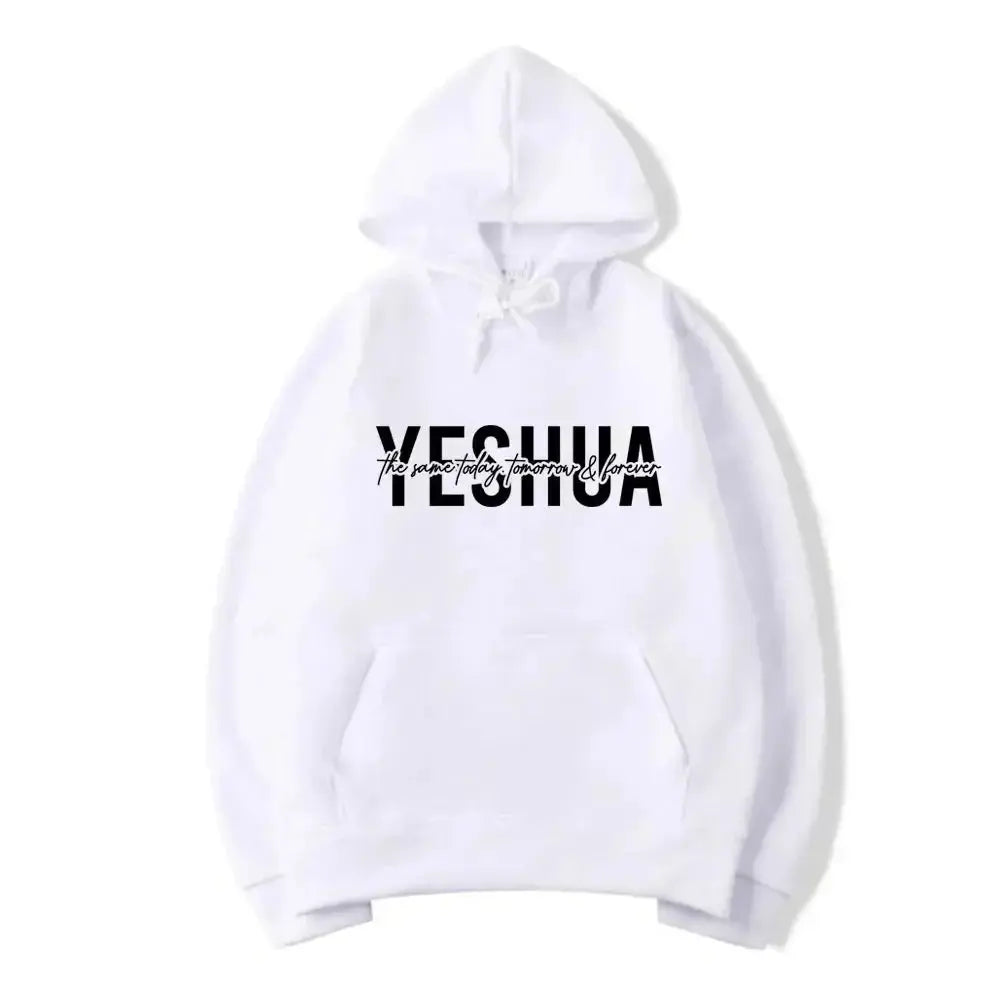 Yeshua Hoodie Christian Hooded Sweatshirt Religious - Plush Fashion Hub
