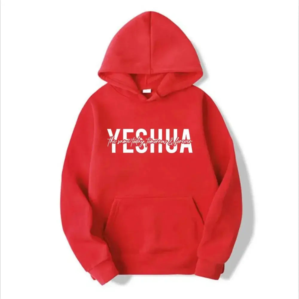 Yeshua Hoodie Christian Hooded Sweatshirt Religious - Plush Fashion Hub