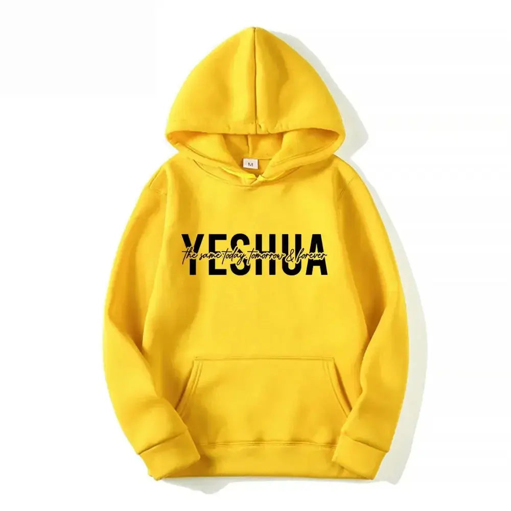 Yeshua Hoodie Christian Hooded Sweatshirt Religious - Plush Fashion Hub