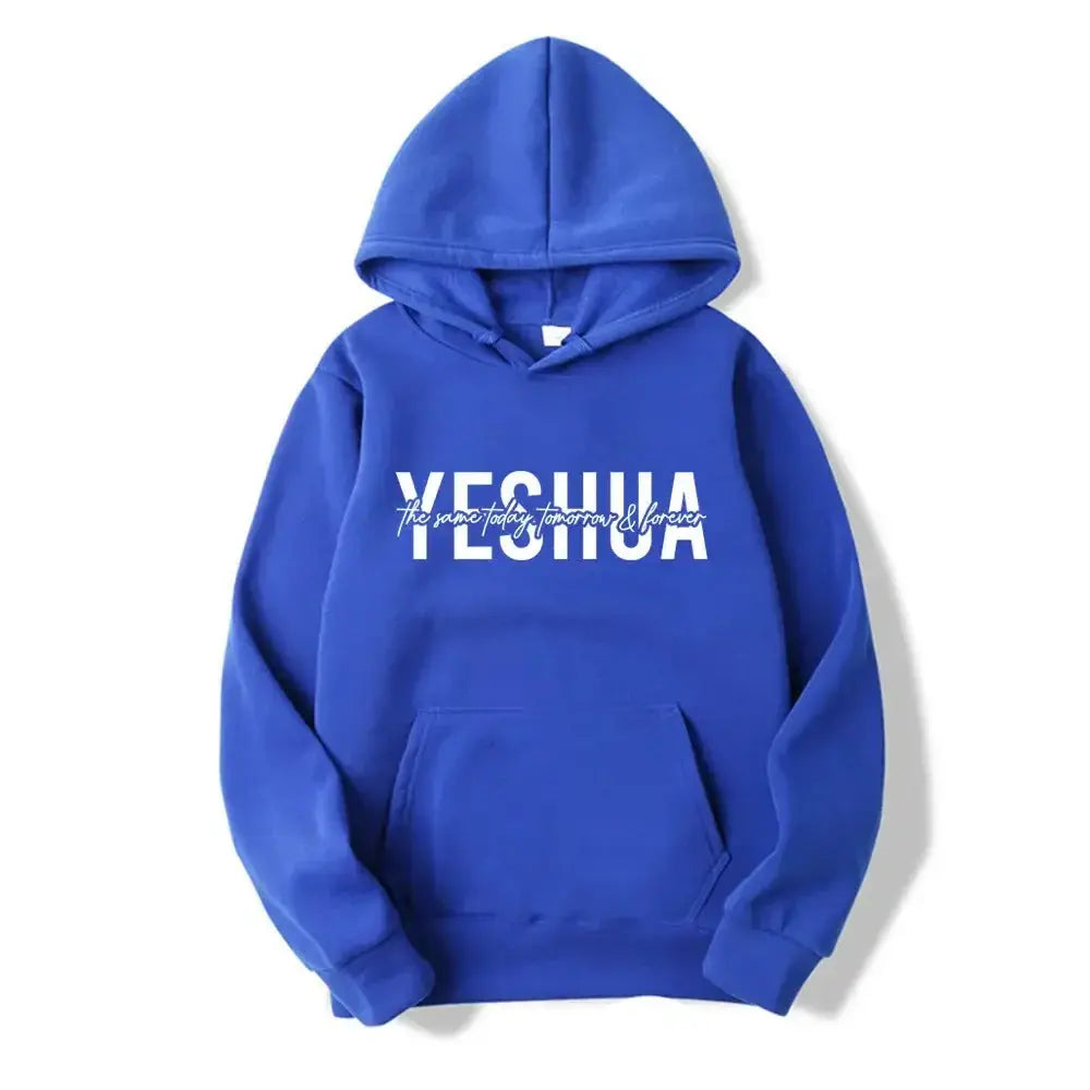 Yeshua Hoodie Christian Hooded Sweatshirt Religious - Plush Fashion Hub