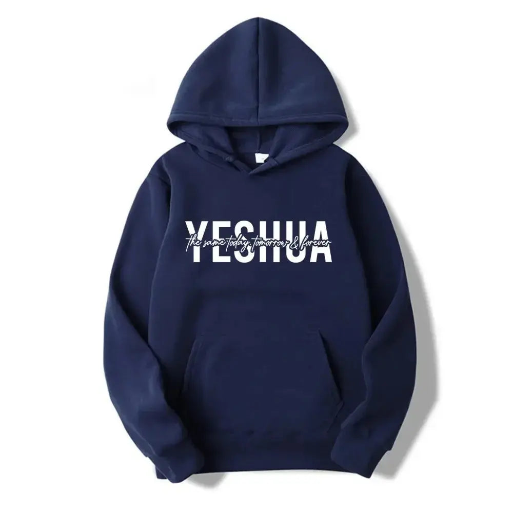 Yeshua Hoodie Christian Hooded Sweatshirt Religious - Plush Fashion Hub