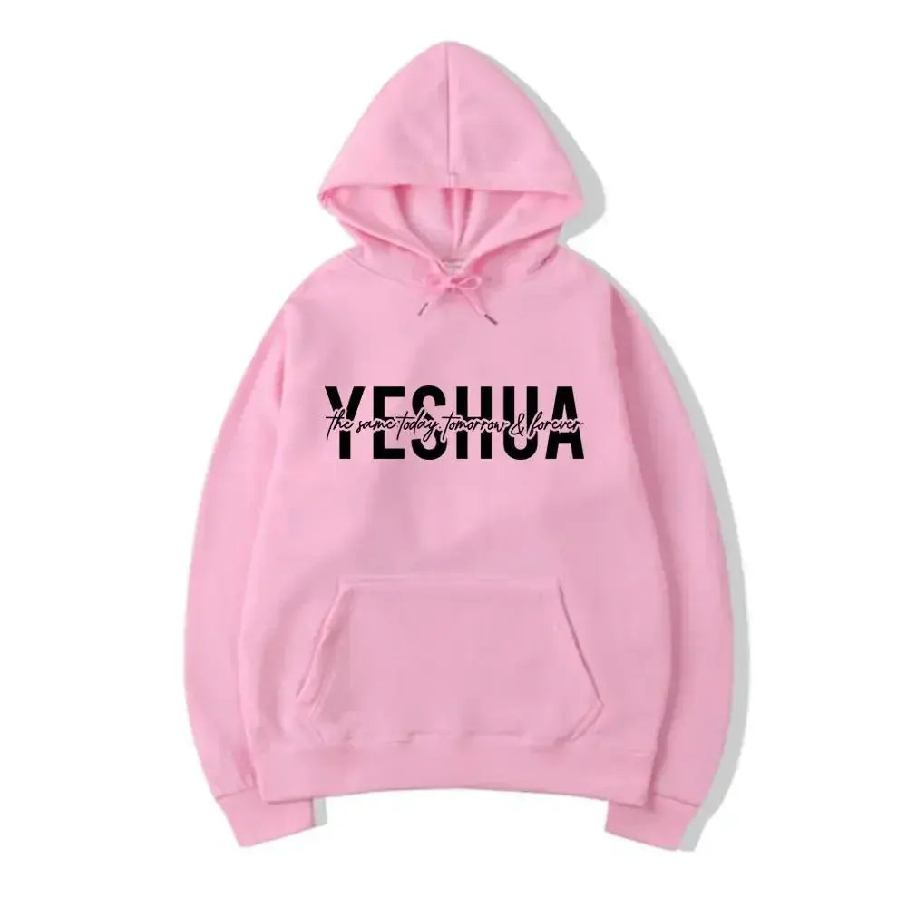 Yeshua Hoodie Christian Hooded Sweatshirt Religious - Plush Fashion Hub