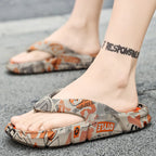 Men's toe post platform sandals by Trendsi featuring a comfortable footbed and stylish design for casual summer wear.