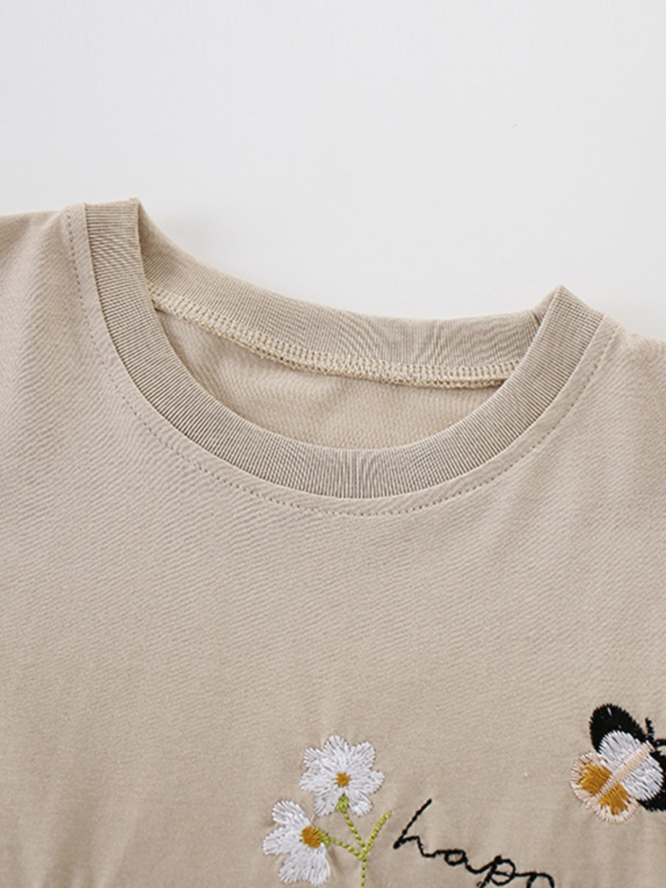 Children's Ruffled Round Neck Tee and Shorts - Plush Fashion Hub