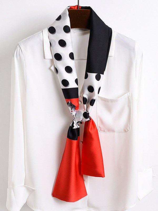 Original Pint Sun-Protection Silk Scarf Plush Fashion Hub