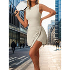 Women’s High Neck Tennis Dress FitiqueFit