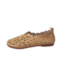 Women's hollow-out breathable casual flat slip-on shoes by Trendsi, lightweight and comfortable for everyday wear.