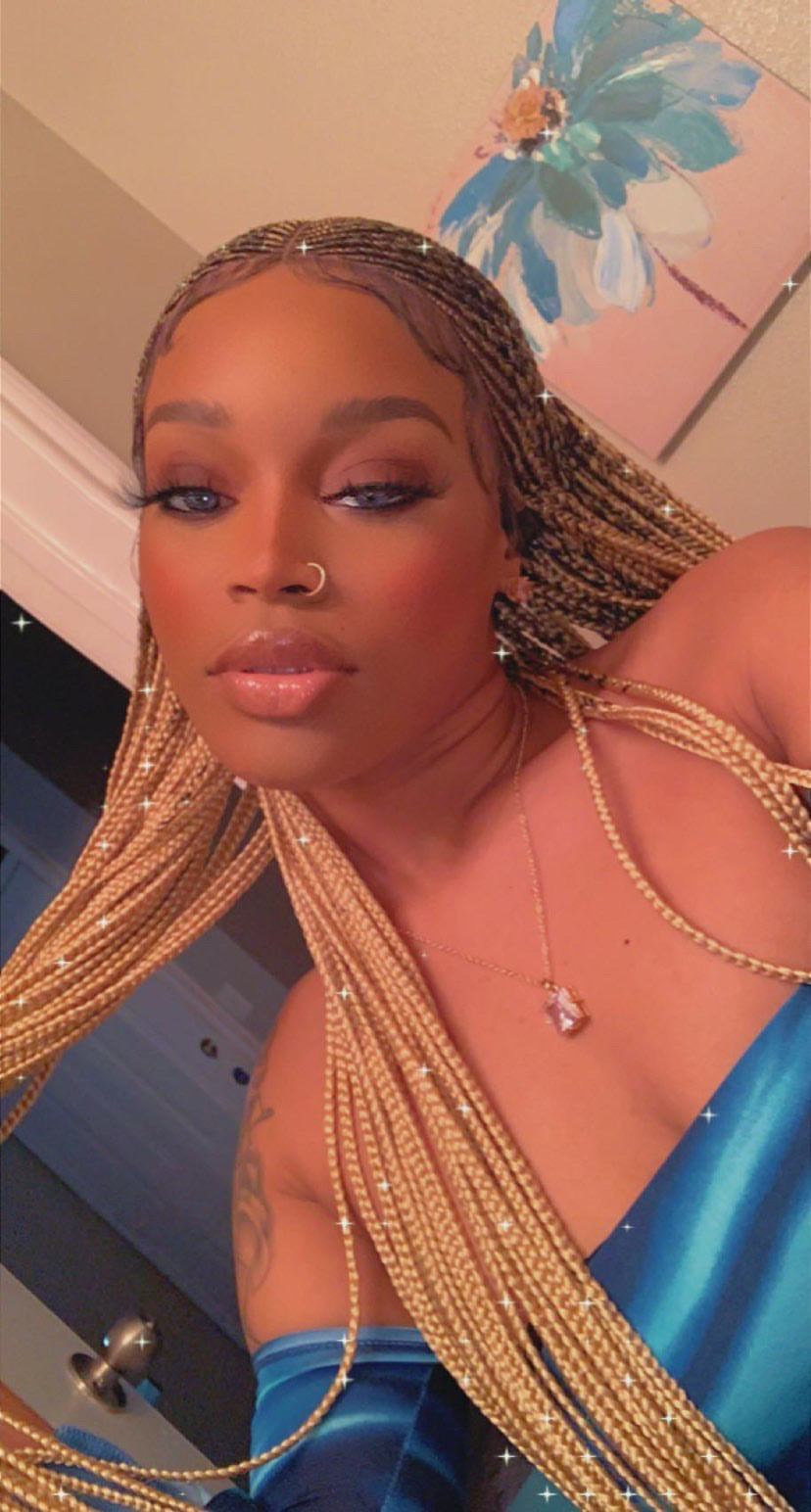 Cornrow Braid Wig - 13x6 Lace Frontal - Laraba Poshglad Braided Wigs