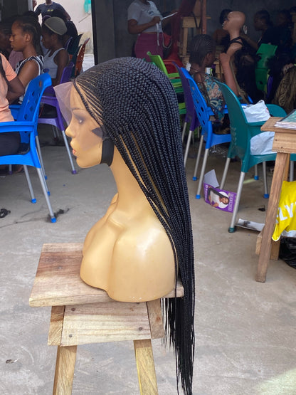 Cornrow Braid Wig - 13x6 Lace Frontal - Laraba Poshglad Braided Wigs