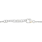 Natural .10ct Diamond Bracelet 14KT White Gold