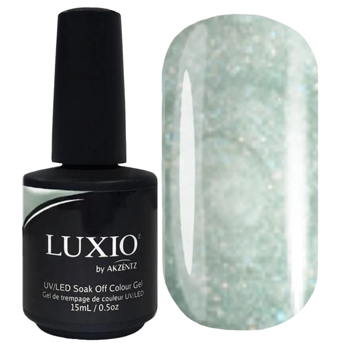 Luxio Sparkles Stardust Professional 100% Pure Gel Nail Polish kvadrat store