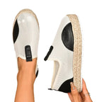 Mesh Espadrille Platform Slip - Ons - Plush Fashion Hub