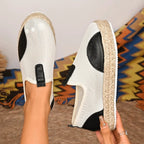 Mesh Espadrille Platform Slip - Ons - Plush Fashion Hub