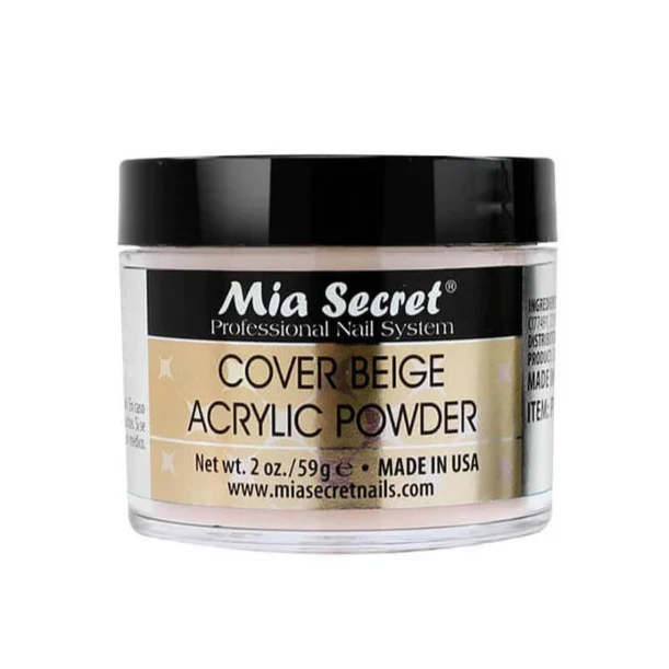 Mia Secret - Cover Beige Acrylic Powder, 1oz, 2oz and 4oz kvadrat store