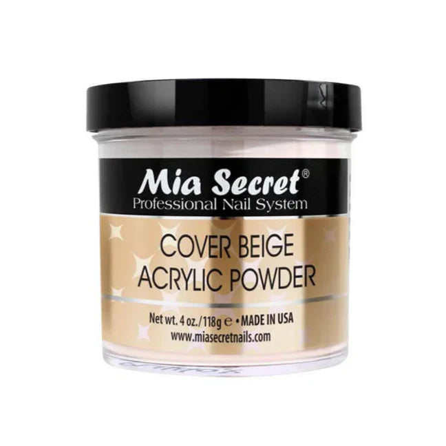 Mia Secret - Cover Beige Acrylic Powder, 1oz, 2oz and 4oz kvadrat store