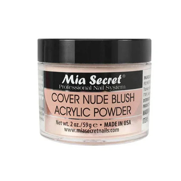 Mia Secret - Cover Nude Blush Acrylic Powder, 2oz and 4oz kvadrat store