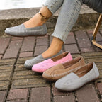 Round Toe Flats Slip - Ons - Plush Fashion Hub