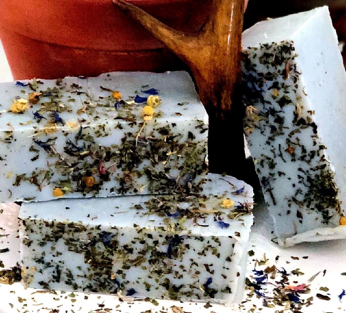Witches Brew Tea Infused Organic Handmade Soap OyeraCharisma