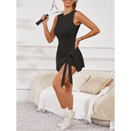 Women’s High Neck Tennis Dress - Plush Fashion Hub