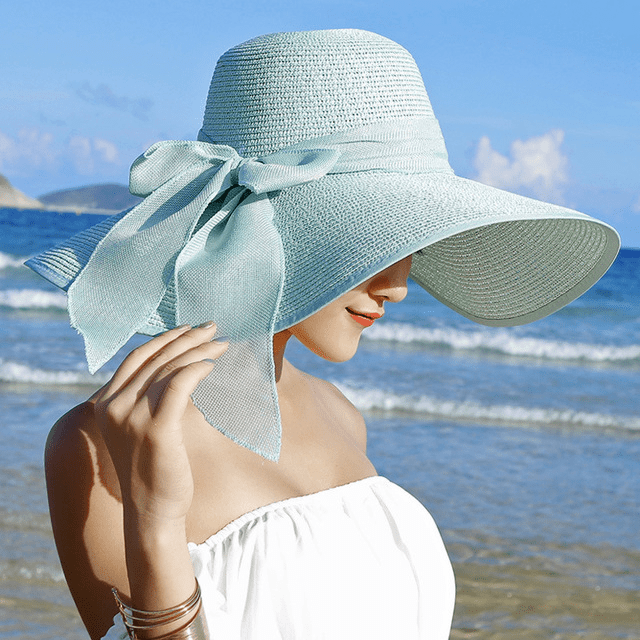 Women’s Summer Straw Hat - Plush Fashion Hub