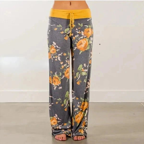 Women’s Wide Leg Yoga Pants – Casual Lounge Pajama Pants - Plush Fashion Hub